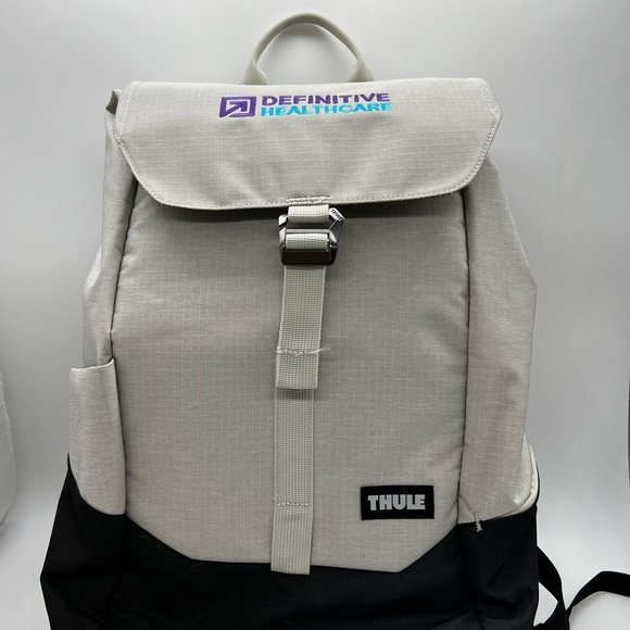 Thule Black and Gray Unisex Lithos Backpack 16L NWT - Picture 7 of 16